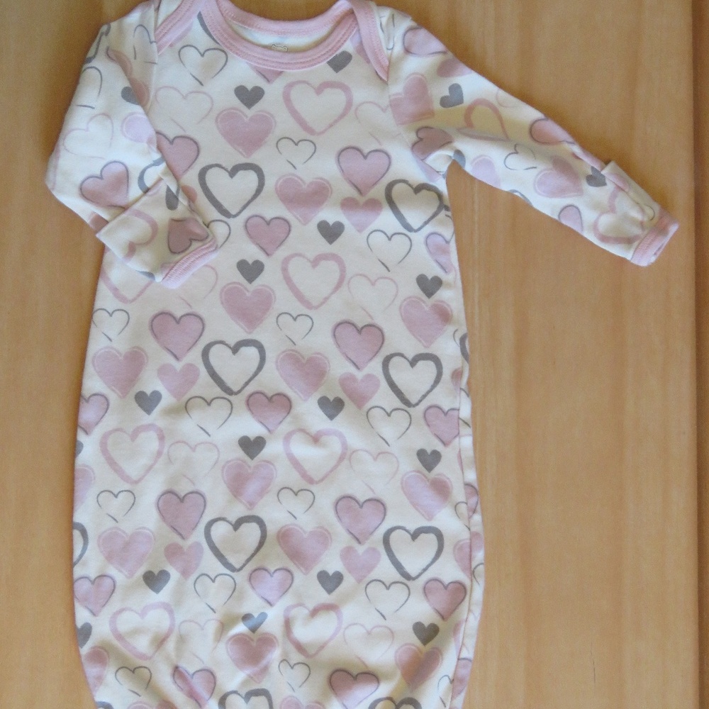 GIRLS' SLEEPER GOWN - 3 MOS.